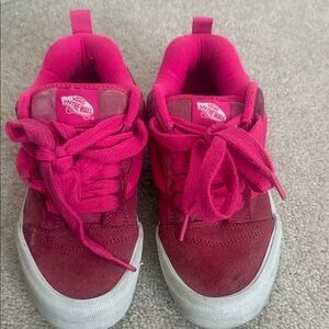 Vans Hot Pink Low-Top Sneakers